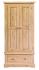 Francis Solid Oak Small Wardrobe with Drawer